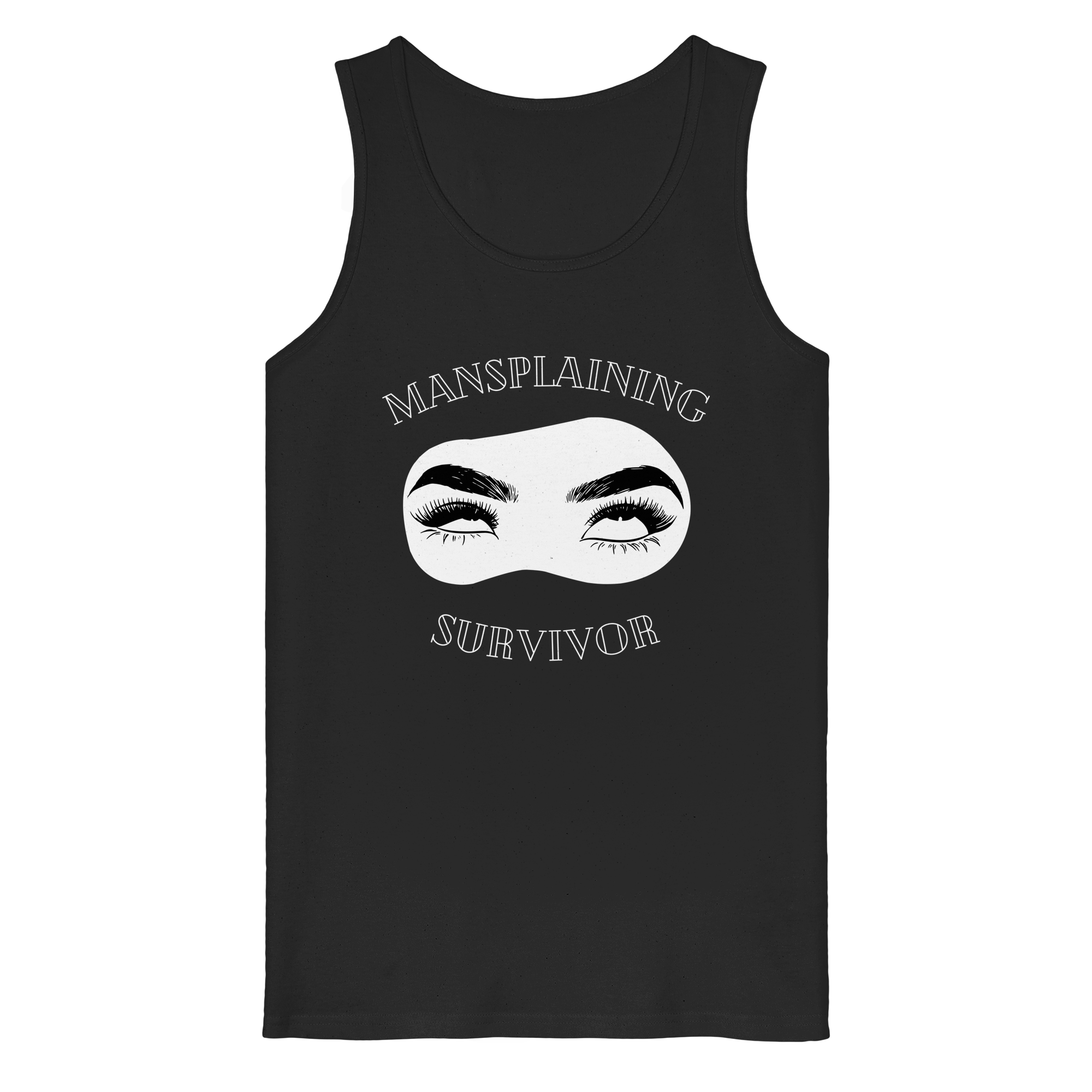 Mansplaining Survivor - Organic Tank Top