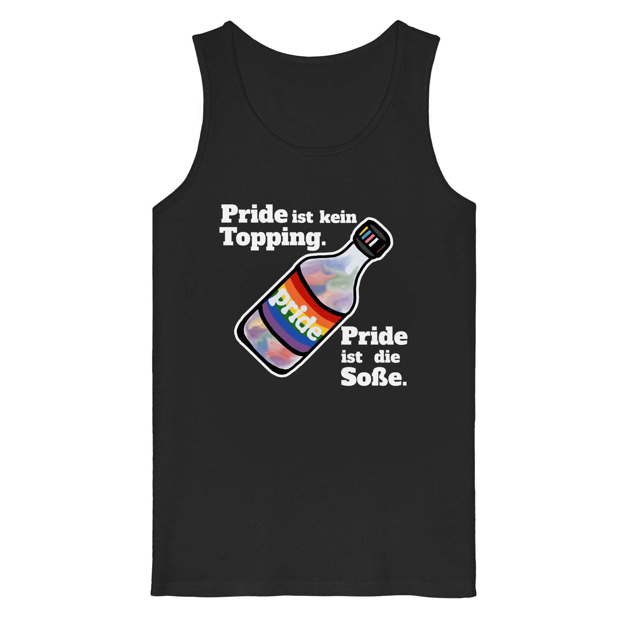 Regenbogen-Soße: Die Hauptzutat (dunkel) - Organic Tank Top