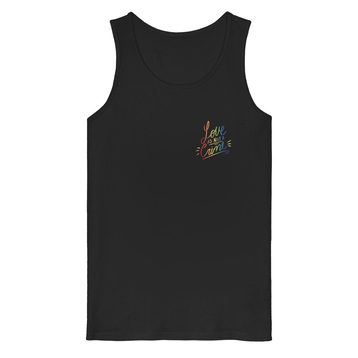Love is Not a Crime "Calligraphy Edition" - Organic Tank Top