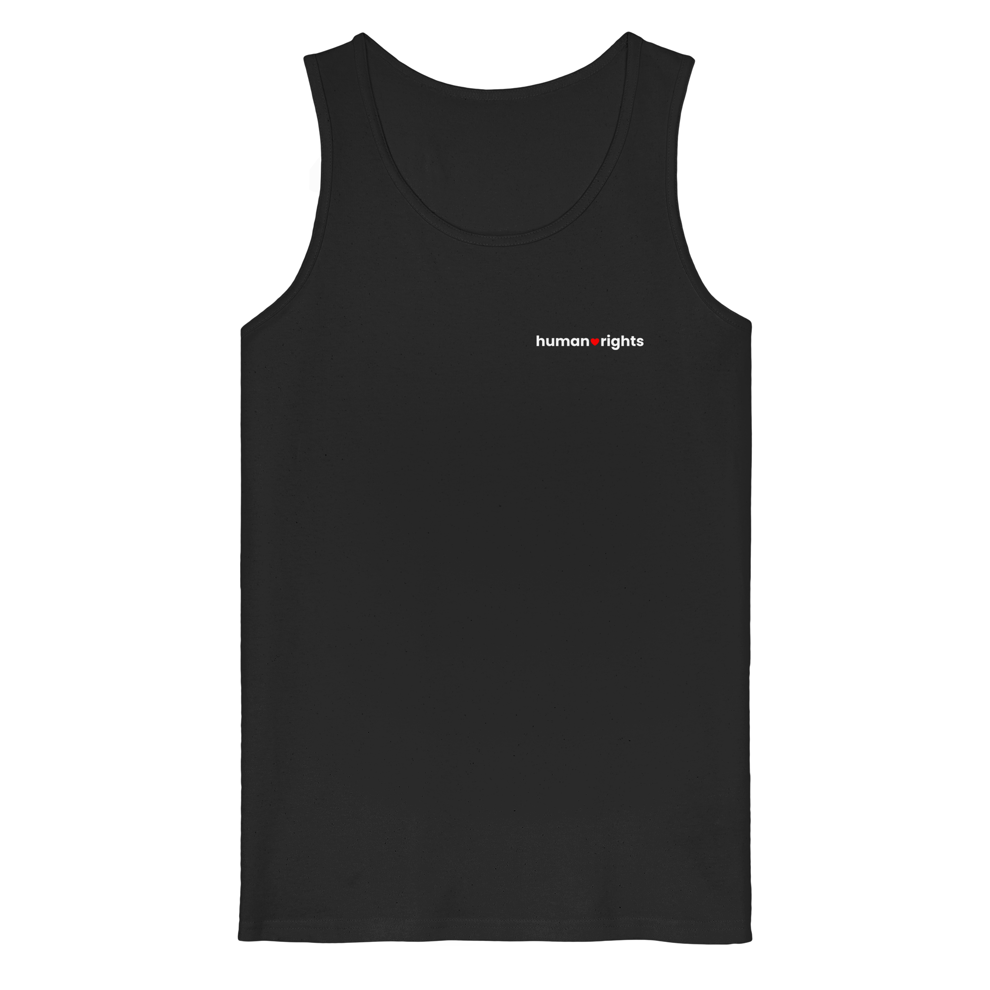 human rights "Red Heart Edition" - Organic Tank Top