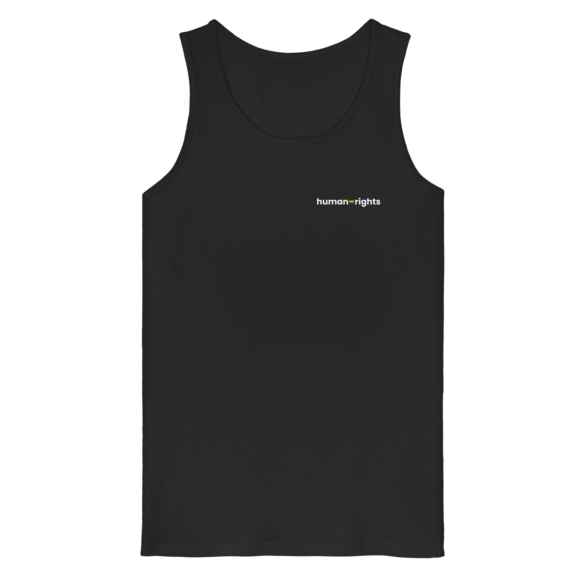 human Rights "Rainbow Heart Edition" - Organic Tank Top