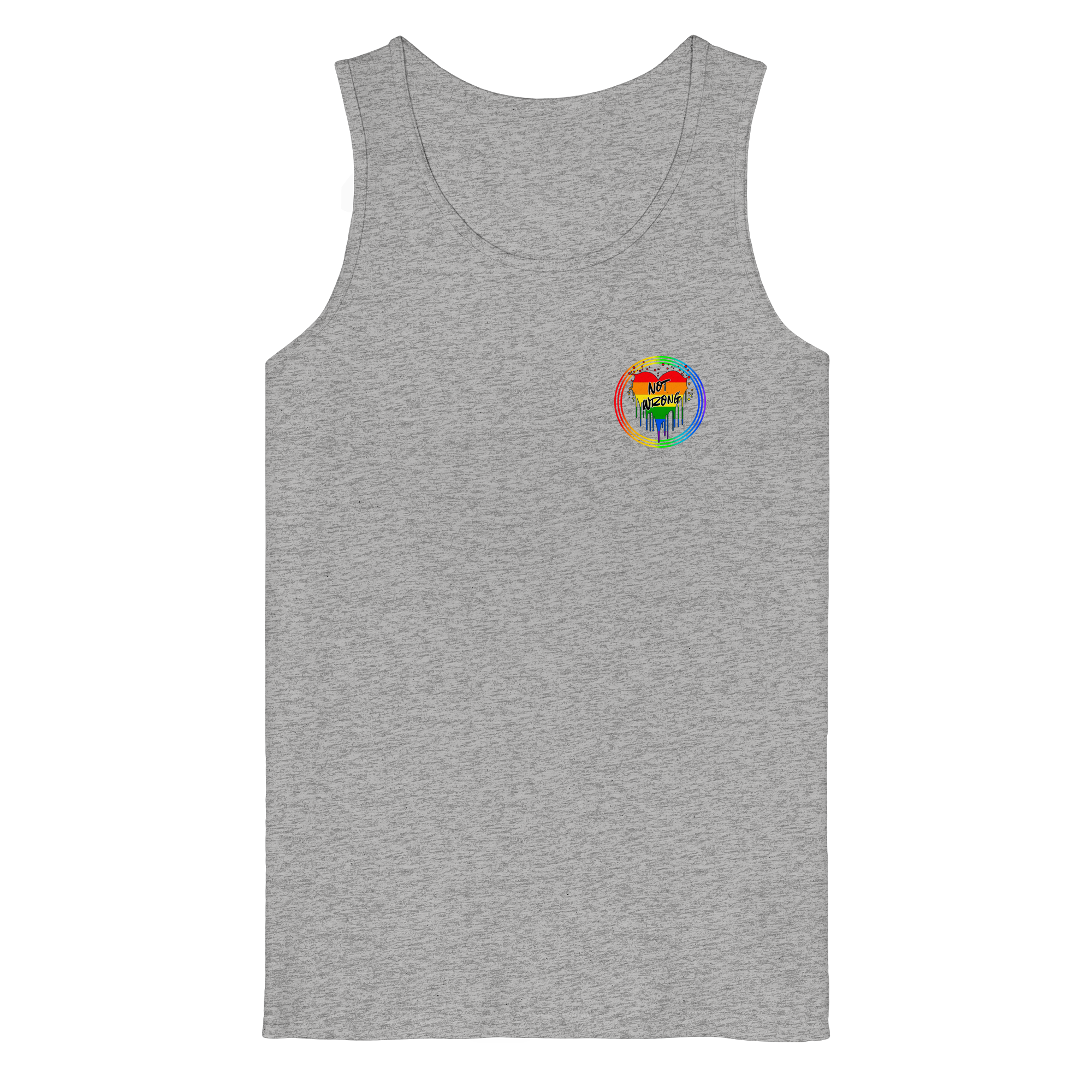 Queer Not Wrong "Regenbogenkreis Edition" - Organic Tank Top
