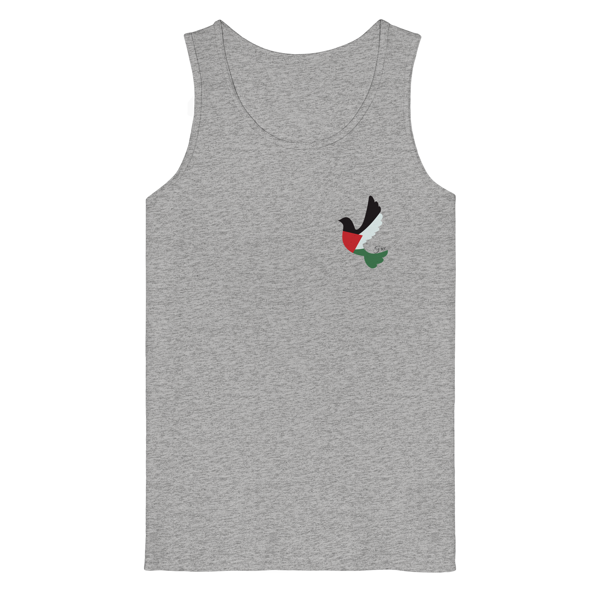 Free Palestine "Unbroken Wings Edition" - Organic Tank Top