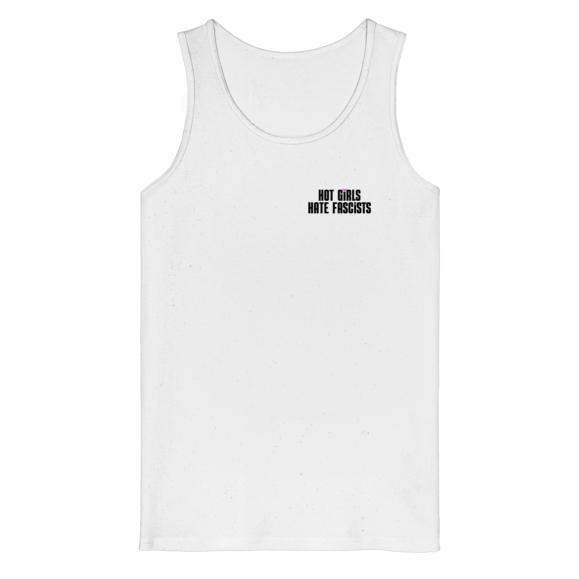 Hot Girls Hate Fascists (hell) - Organic Tank Top