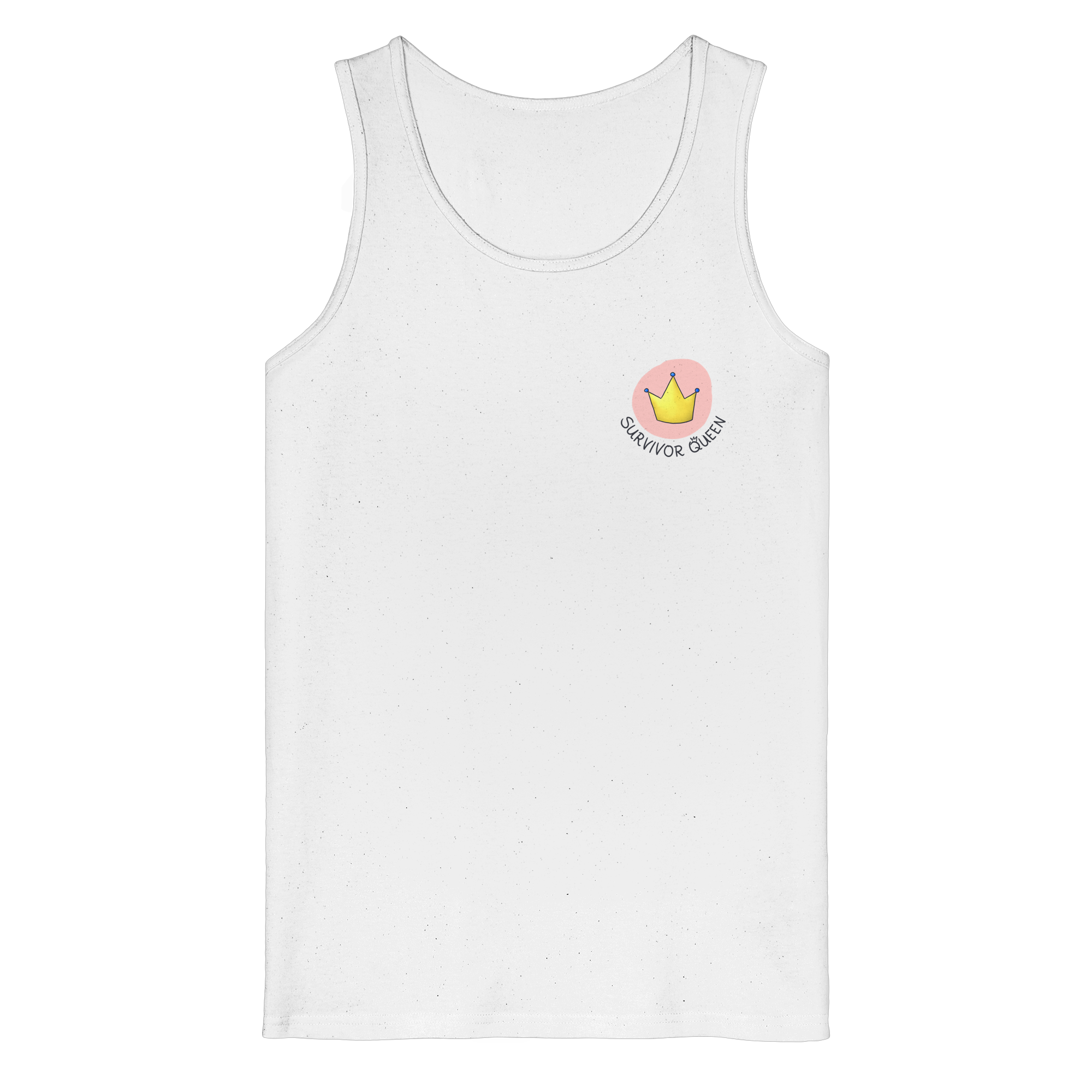 Survivor Queens Logo "Schriftzug Edition" Brustprint (hell) - Organic Tank Top