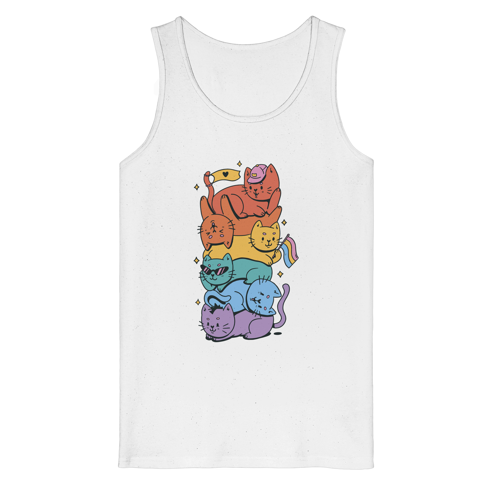 LGBTQ+ Katzen - Organic Tank Top