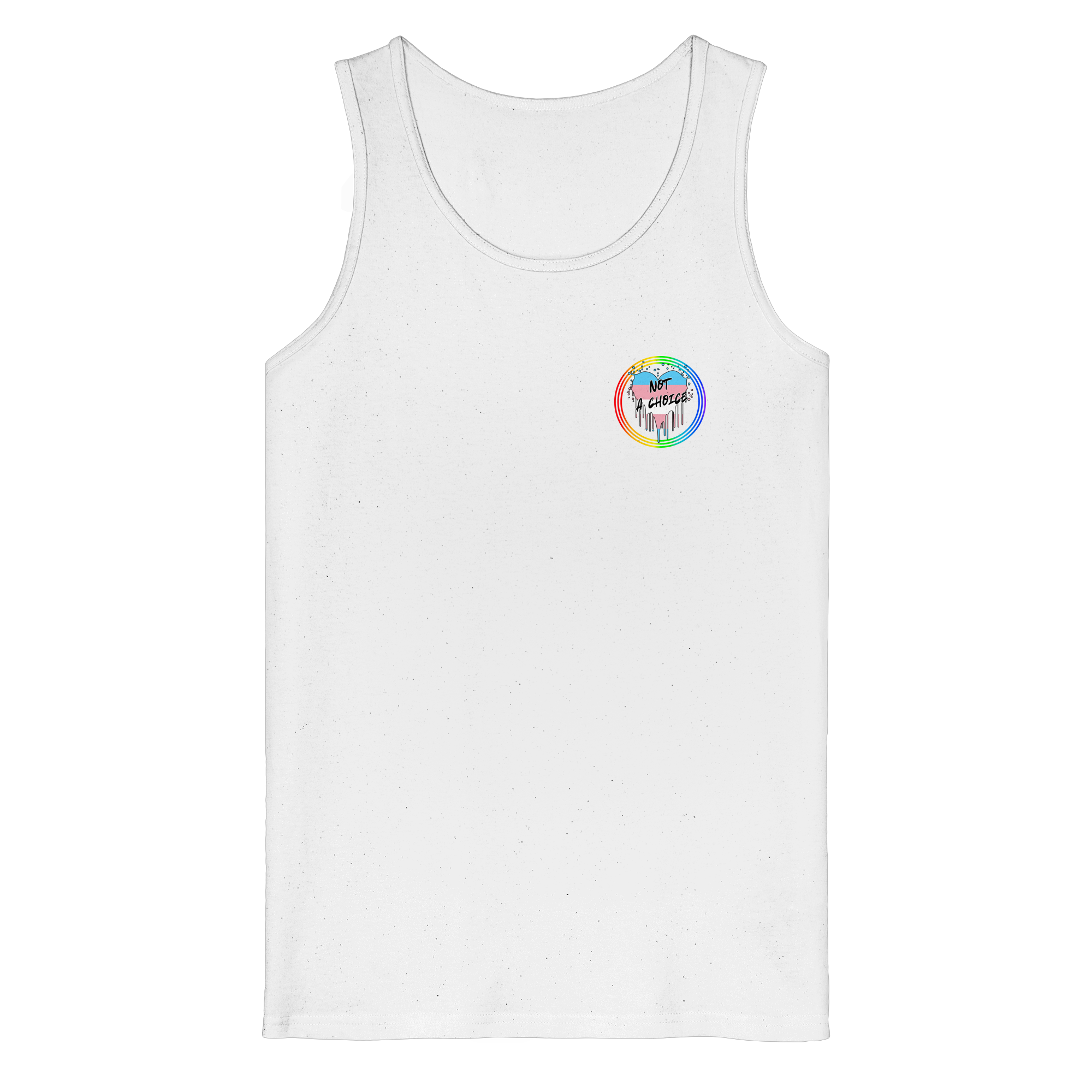 Trans Not a Choice "Regenbogenkreis Edition" - Organic Tank Top