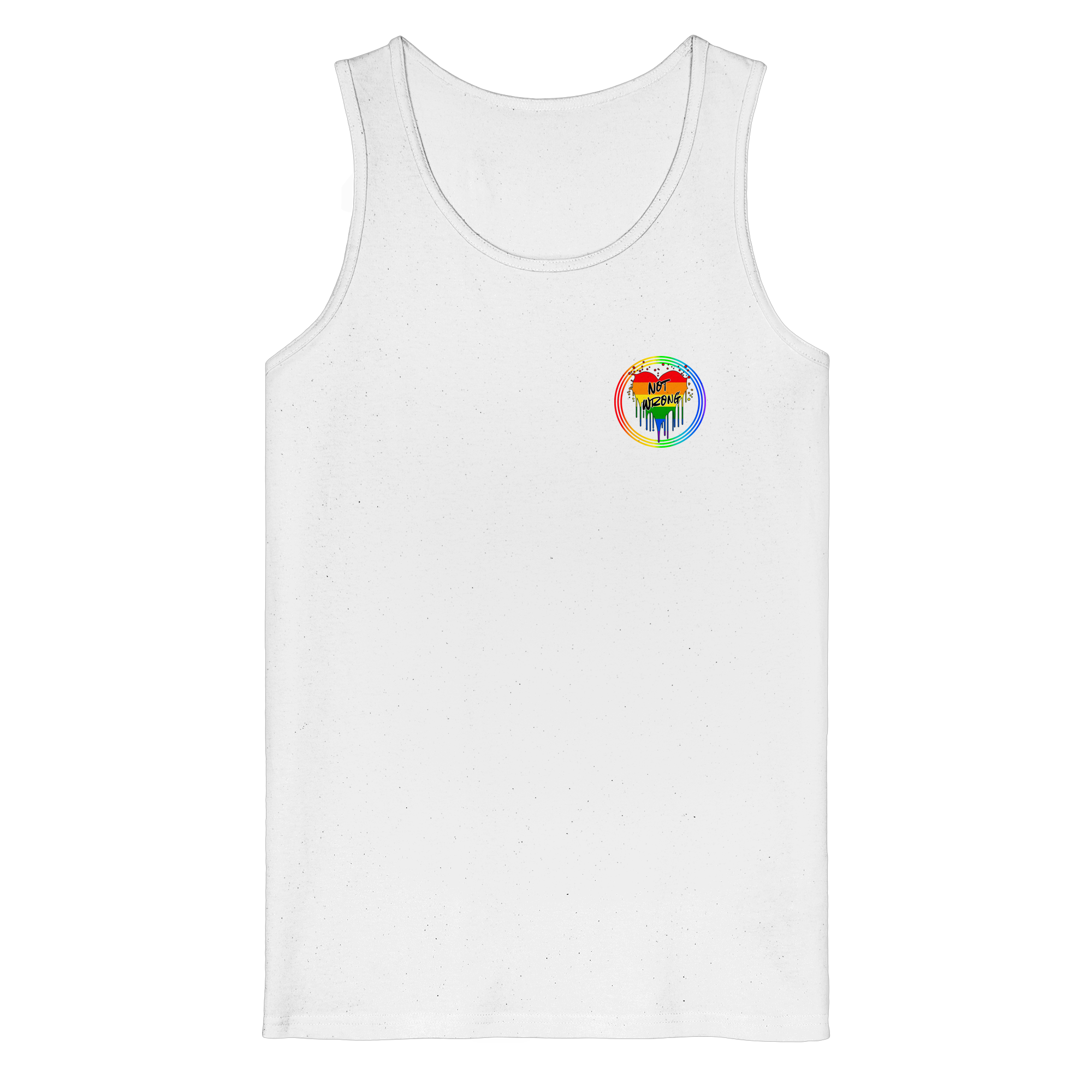 Queer Not Wrong "Regenbogenkreis Edition" - Organic Tank Top