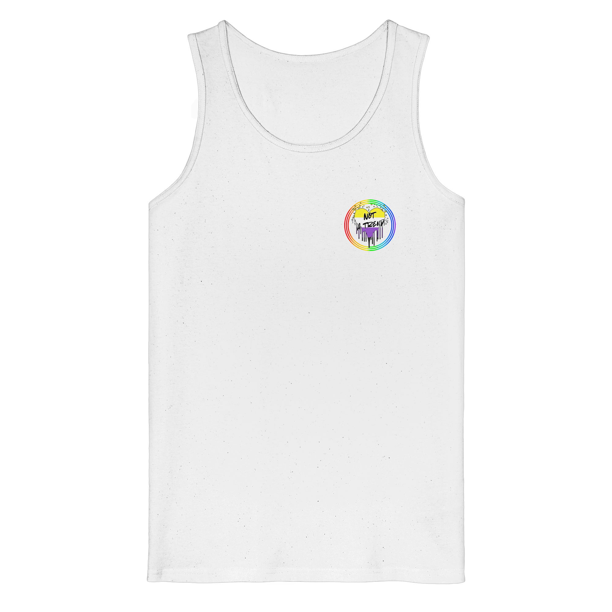 Nonbinary Not a Trend "Regenbogenkreis Edition" - Organic Tank Top