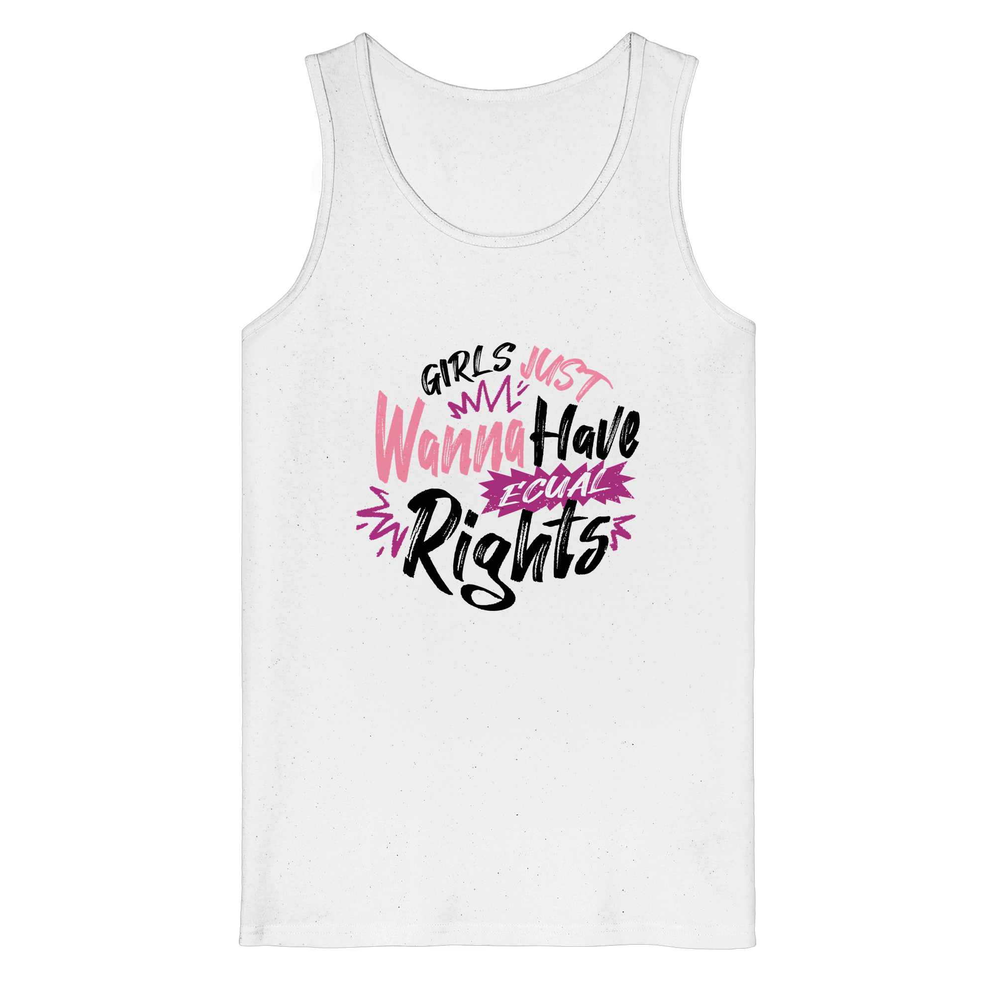Girls Just Wanna Have Equal Rights - Organic Tank Top
