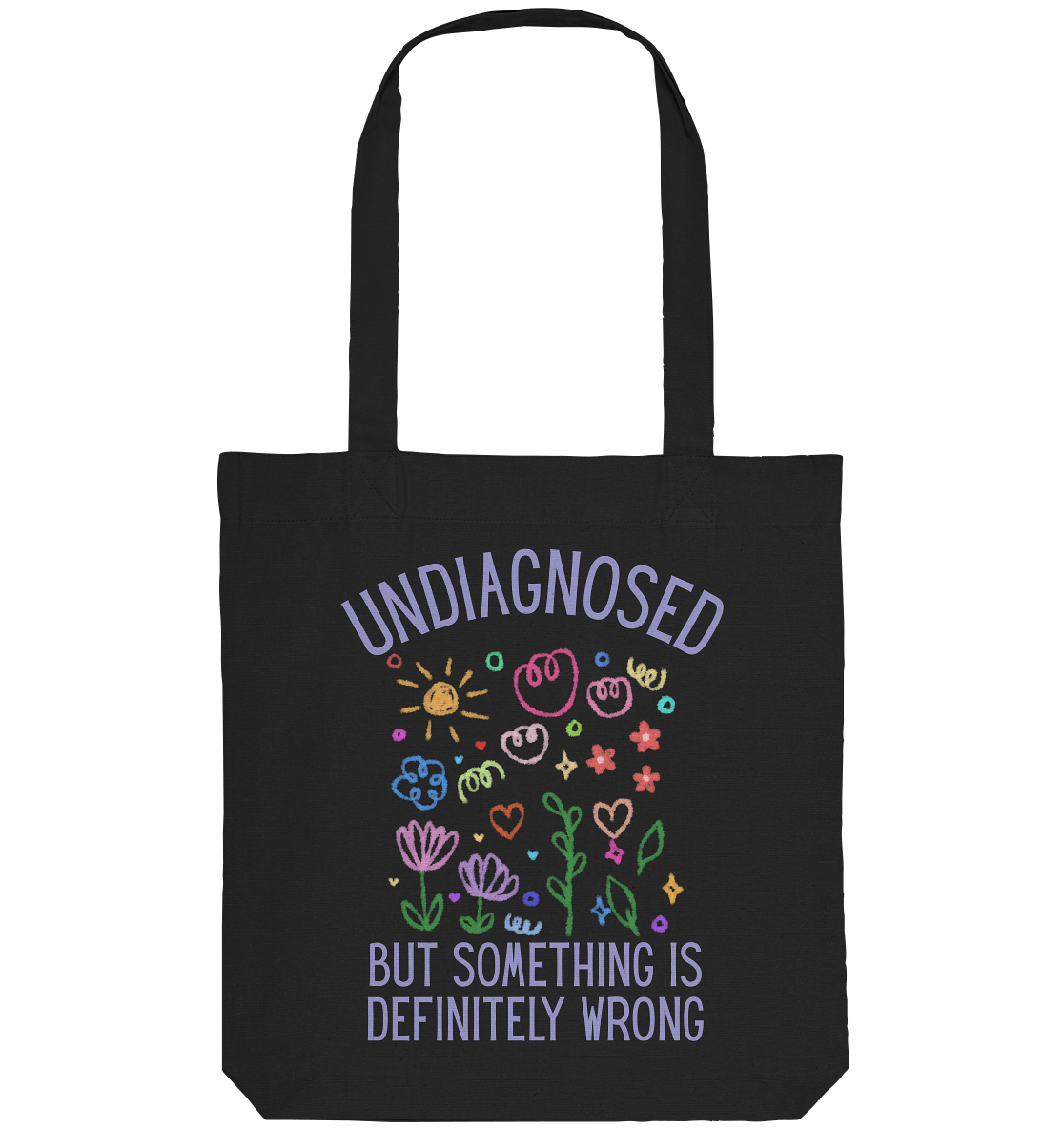 Undiagnosed but something is definitely wrong - Organic Tote-Bag