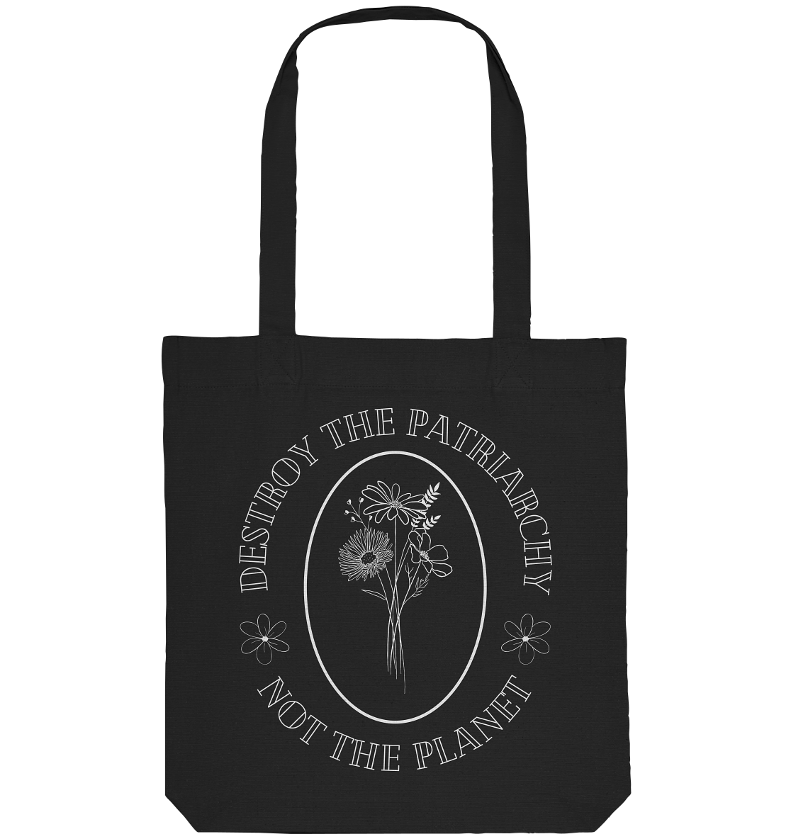 Destroy the Patriarchy Not the Planet - Organic Tote-Bag