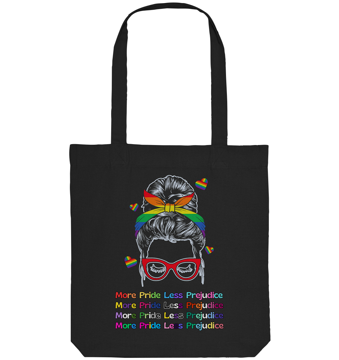 More Pride Less Prejudice - Organic Tote-Bag