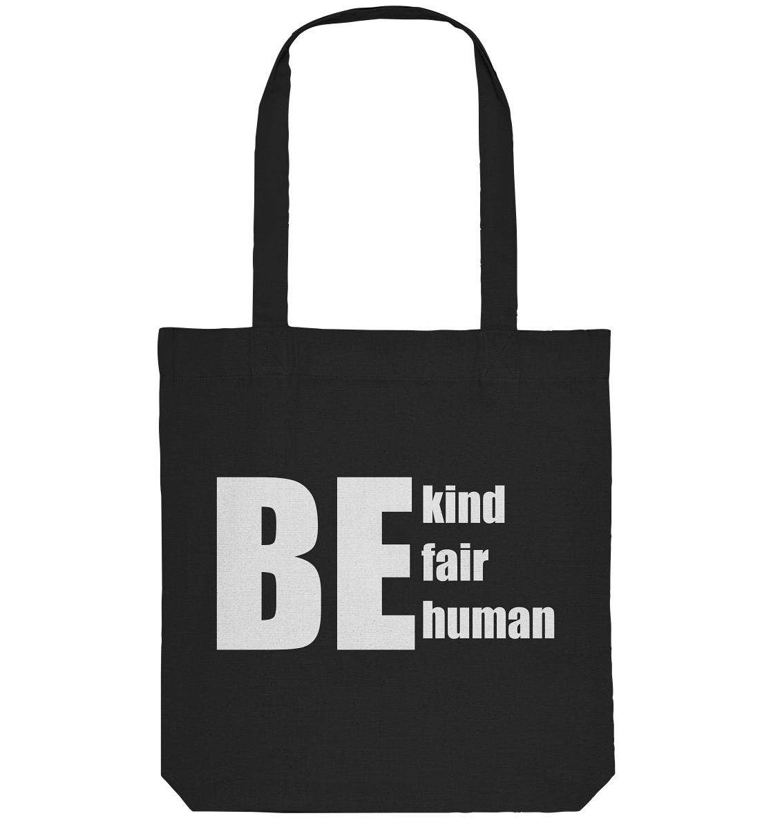Be Kind Fair Human "Statement Edition" - Organic Tote-Bag