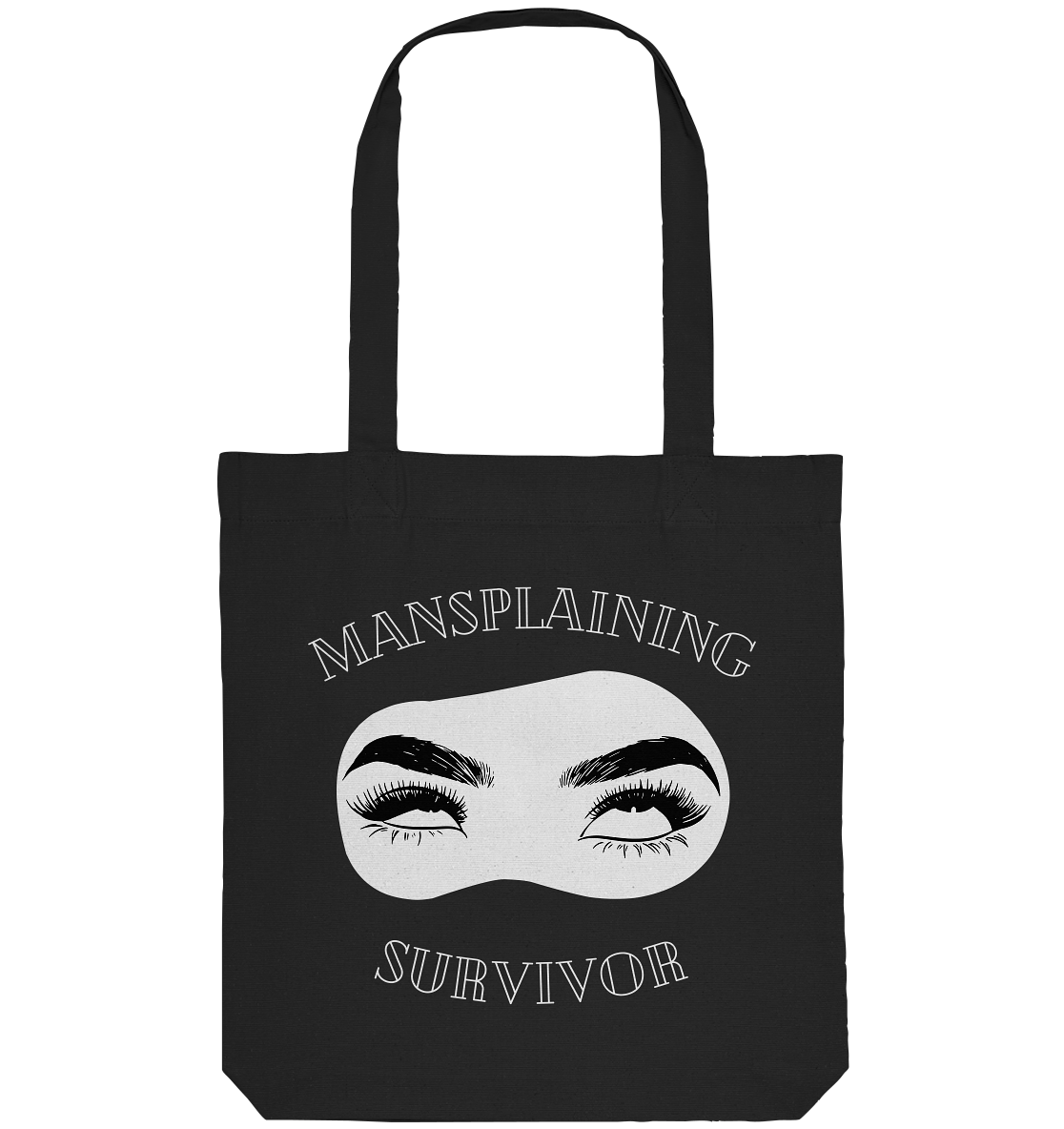 Mansplaining Survivor - Organic Tote-Bag