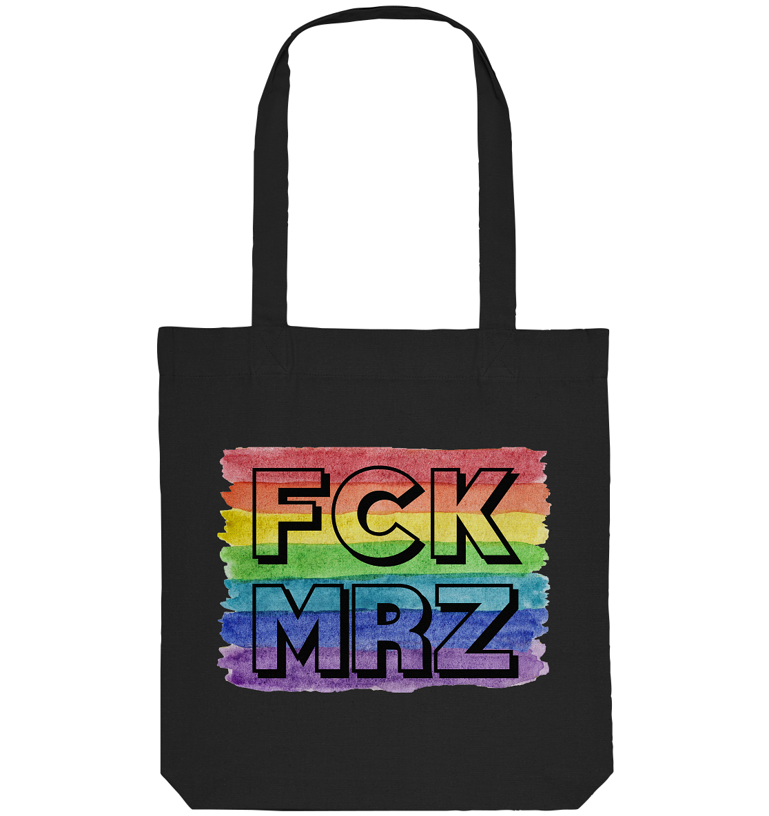 FCK MRZ "Rainbow Resistance Edition" - Organic Tote-Bag