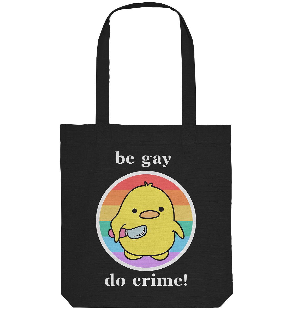 Be Gay Do Crime - Organic Tote-Bag