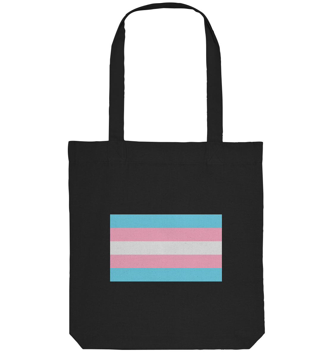 Trans Pride Flag - Organic Tote-Bag