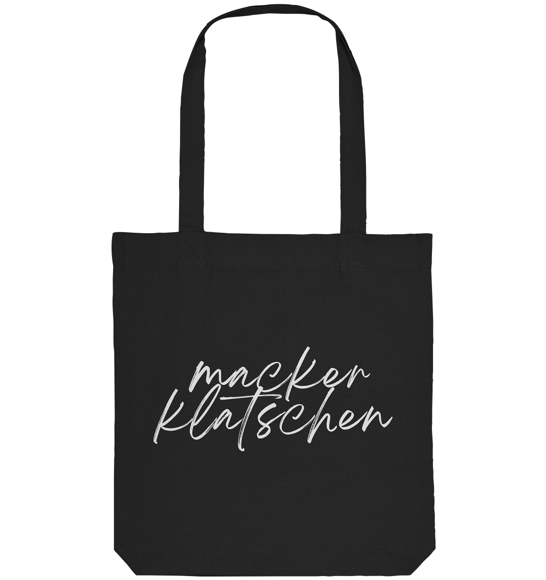 Macker klatschen - Organic Tote-Bag