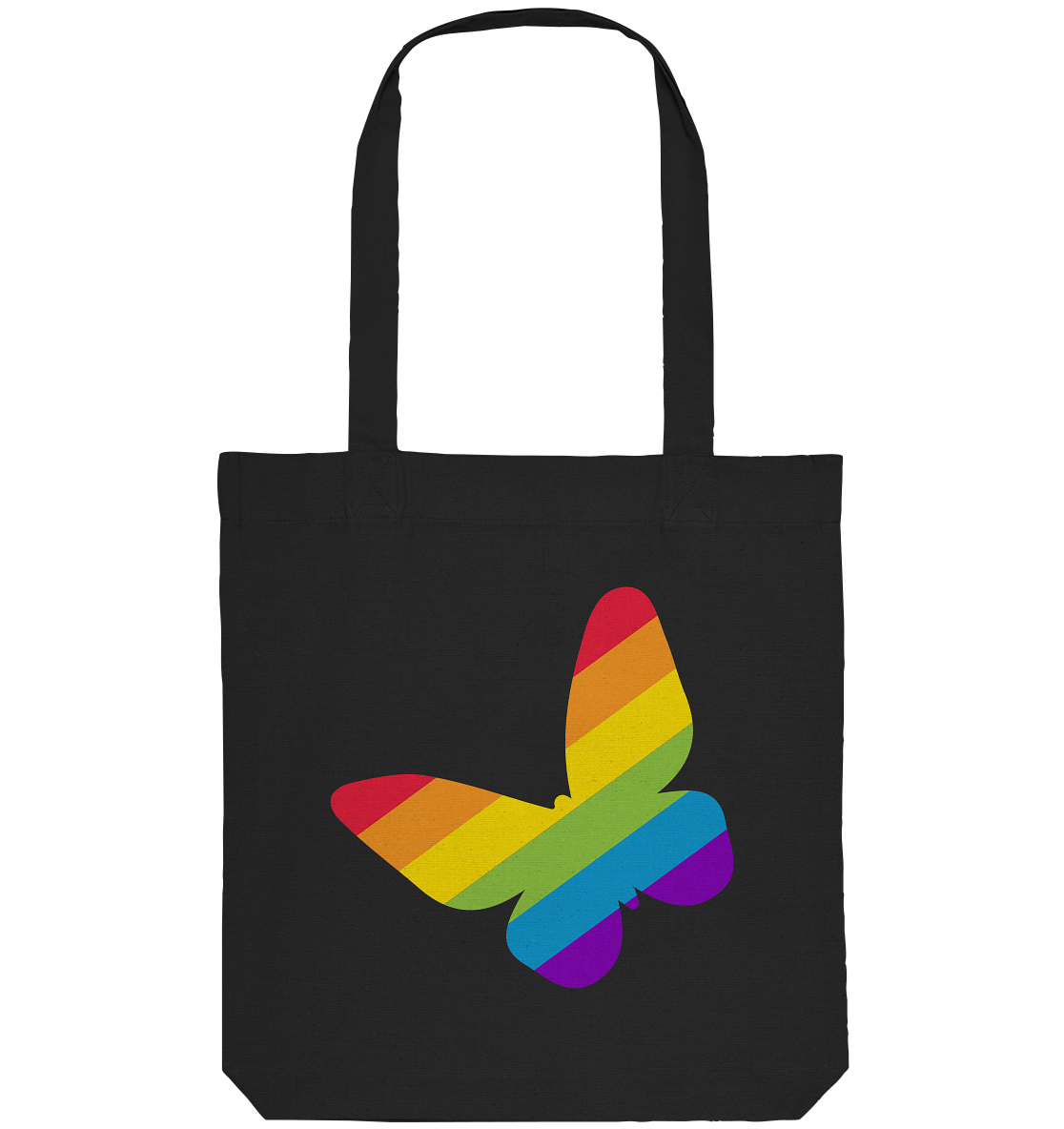 Regenbogen Schmetterling - Organic Tote-Bag