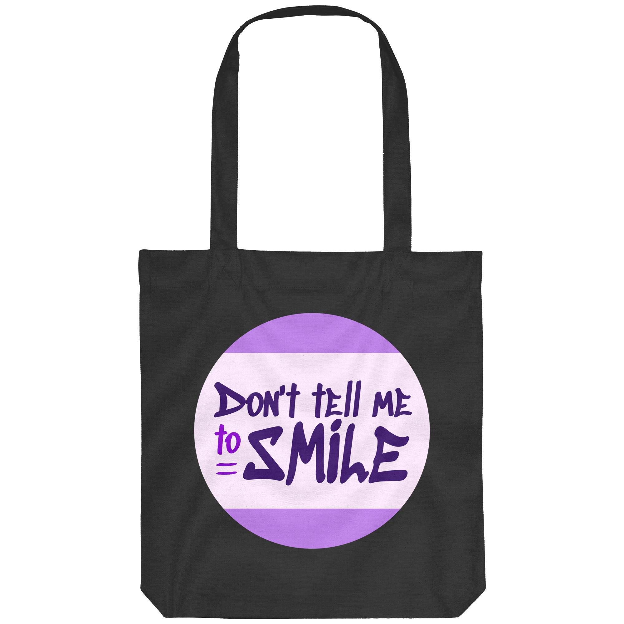 Don't Tell Me To Smile - Organic Tote-Bag