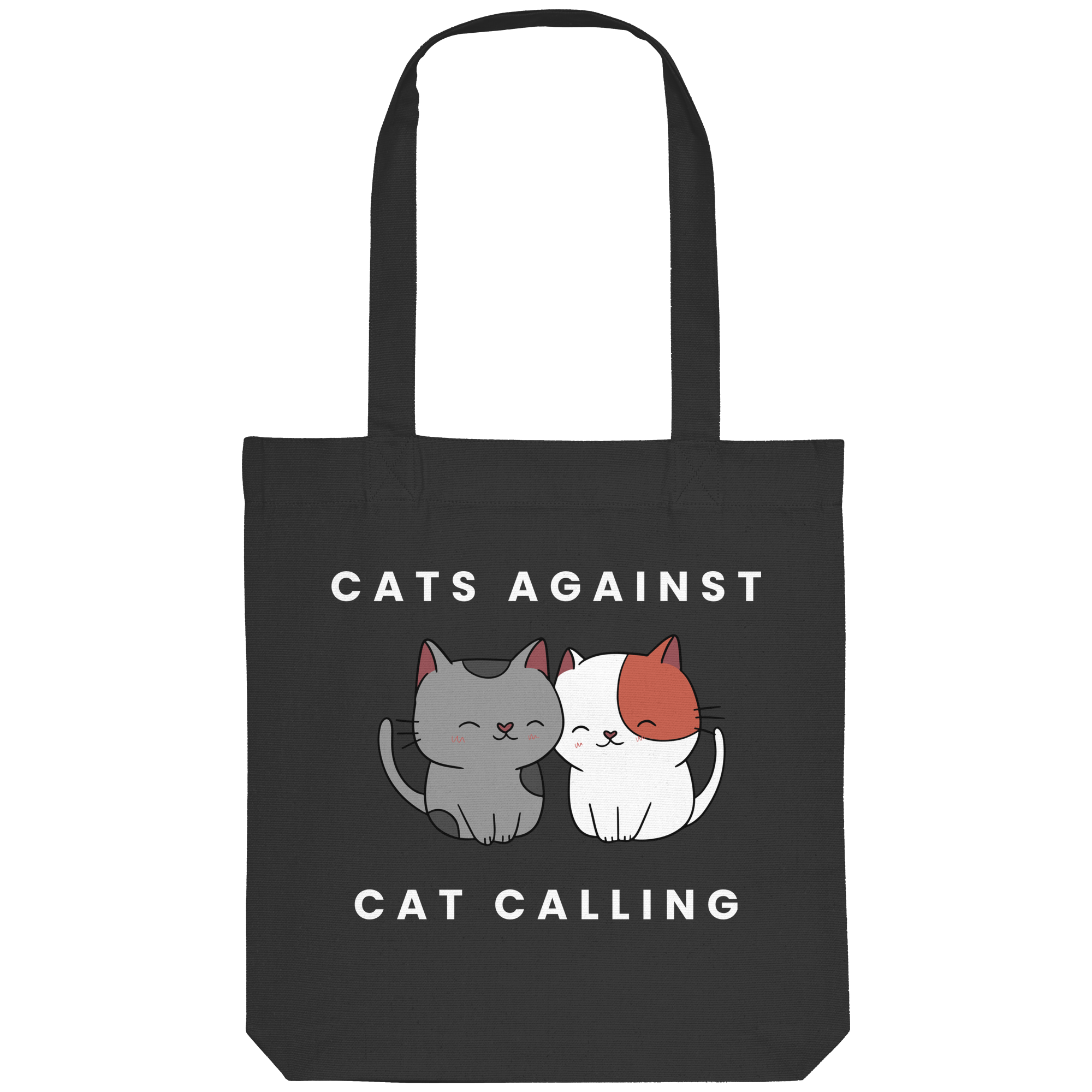 Cats Against Catcalling "Cuddle Edition" - Organic Tote-Bag