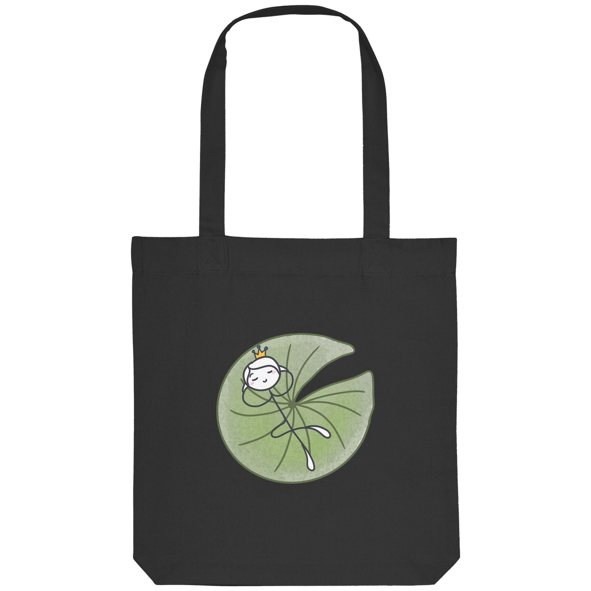Seelenmännchen "Seerosenchillung Edition" - Organic Tote-Bag