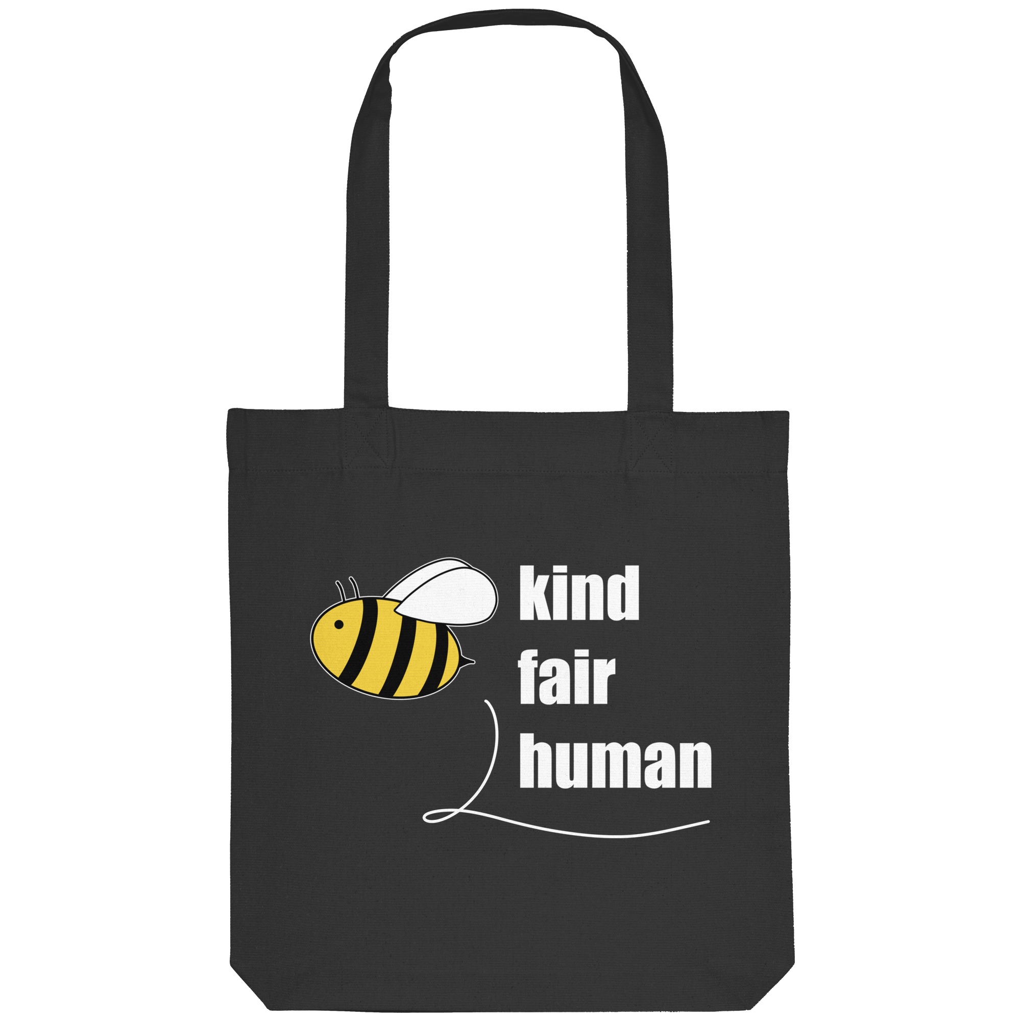 Be Kind Fair Human "Biene Edition" - Organic Tote-Bag