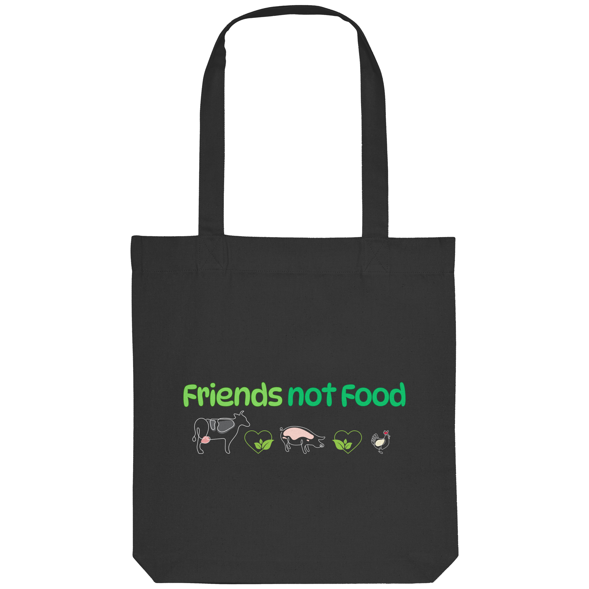 Friends Not Food - Organic Tote-Bag
