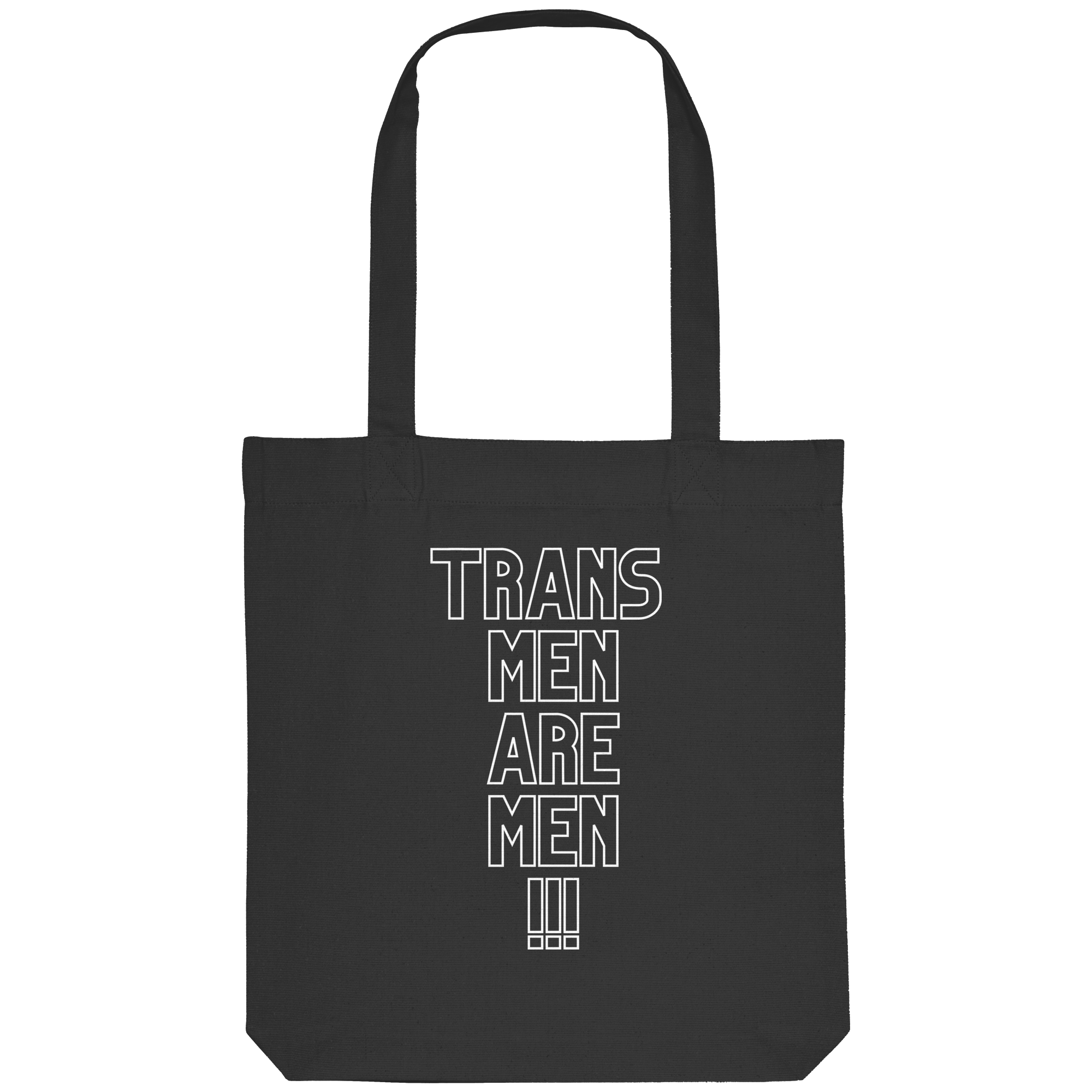 Trans Men are Men "Statement Edition" - Organic Tote-Bag
