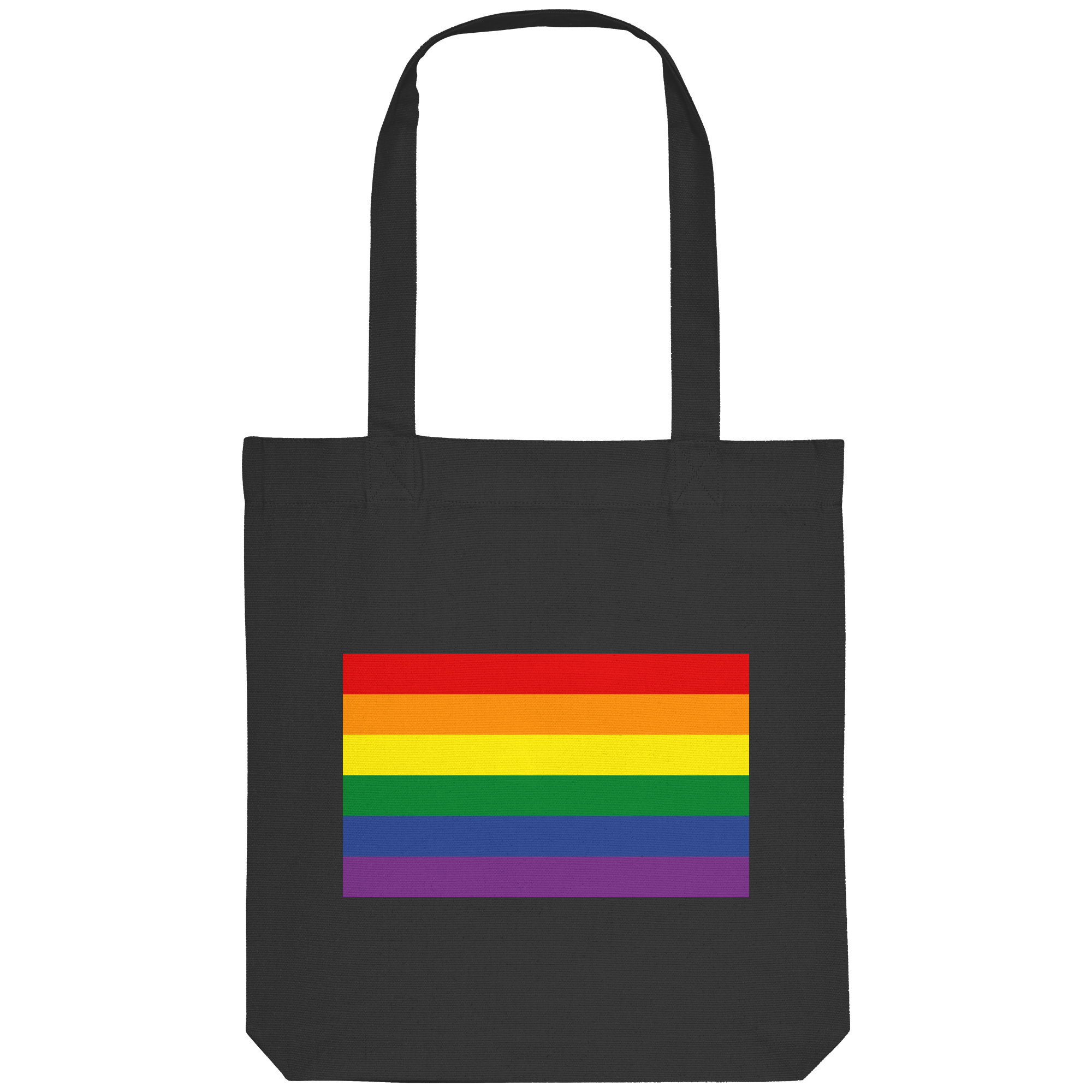 Regenbogen Pride Flag - Organic Tote-Bag