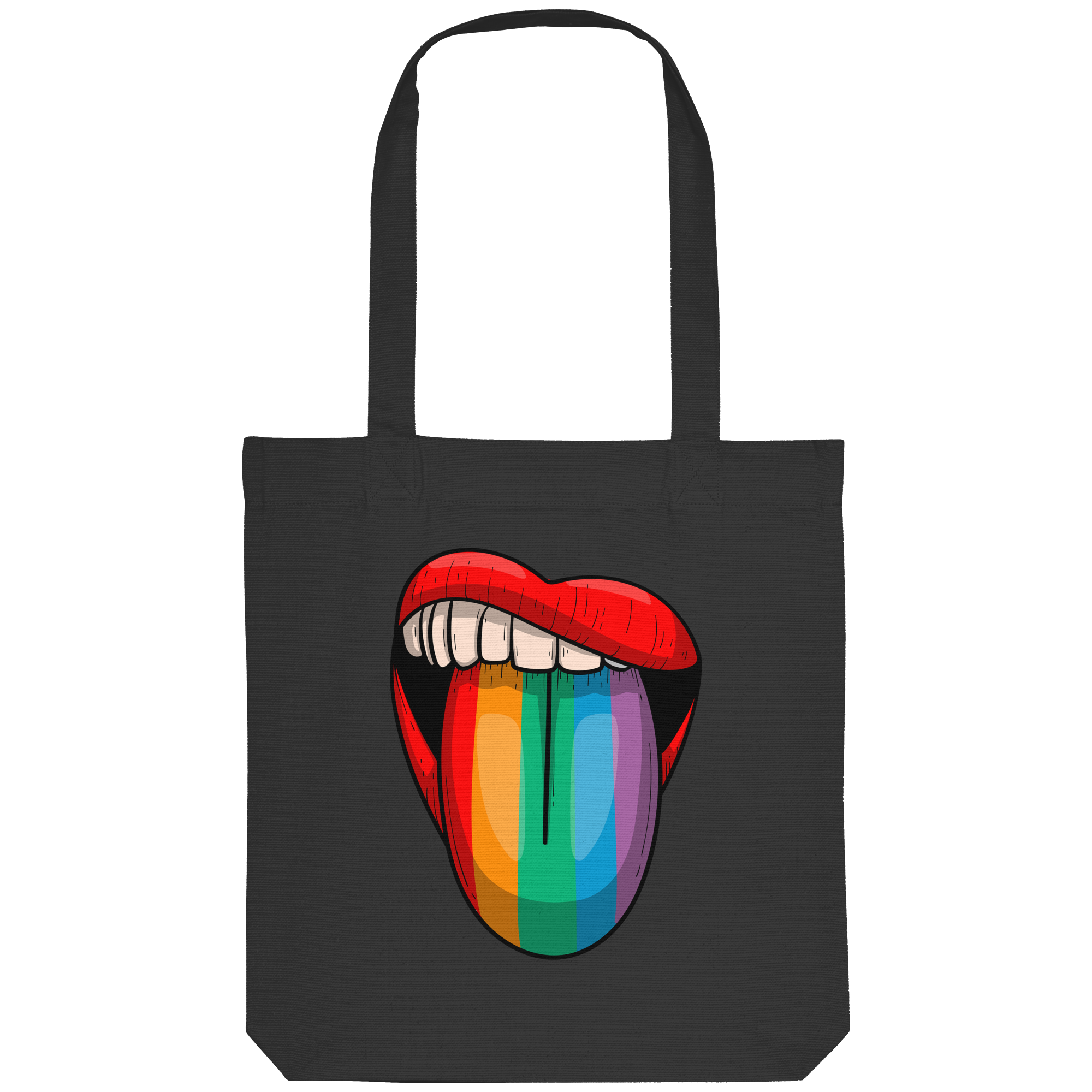 Speak Up or Shut Up Backprint - Organic Tote-Bag