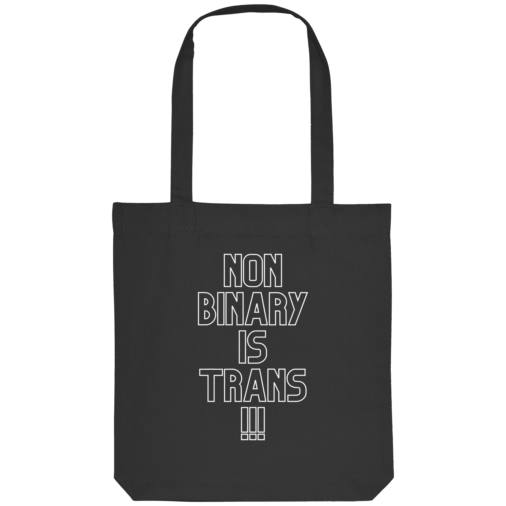 Nonbinary is Trans "Statement Edition" - Organic Tote-Bag