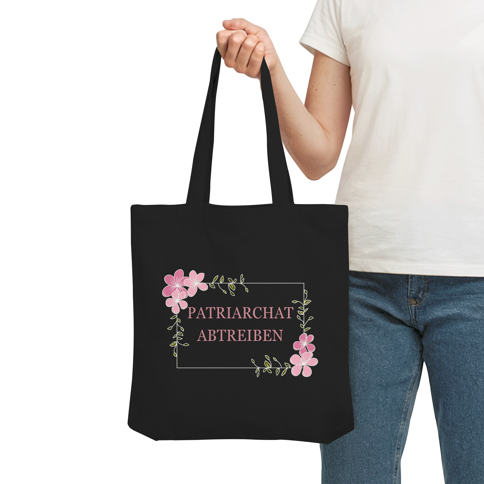 Patriarchat abtreiben - Organic Tote-Bag