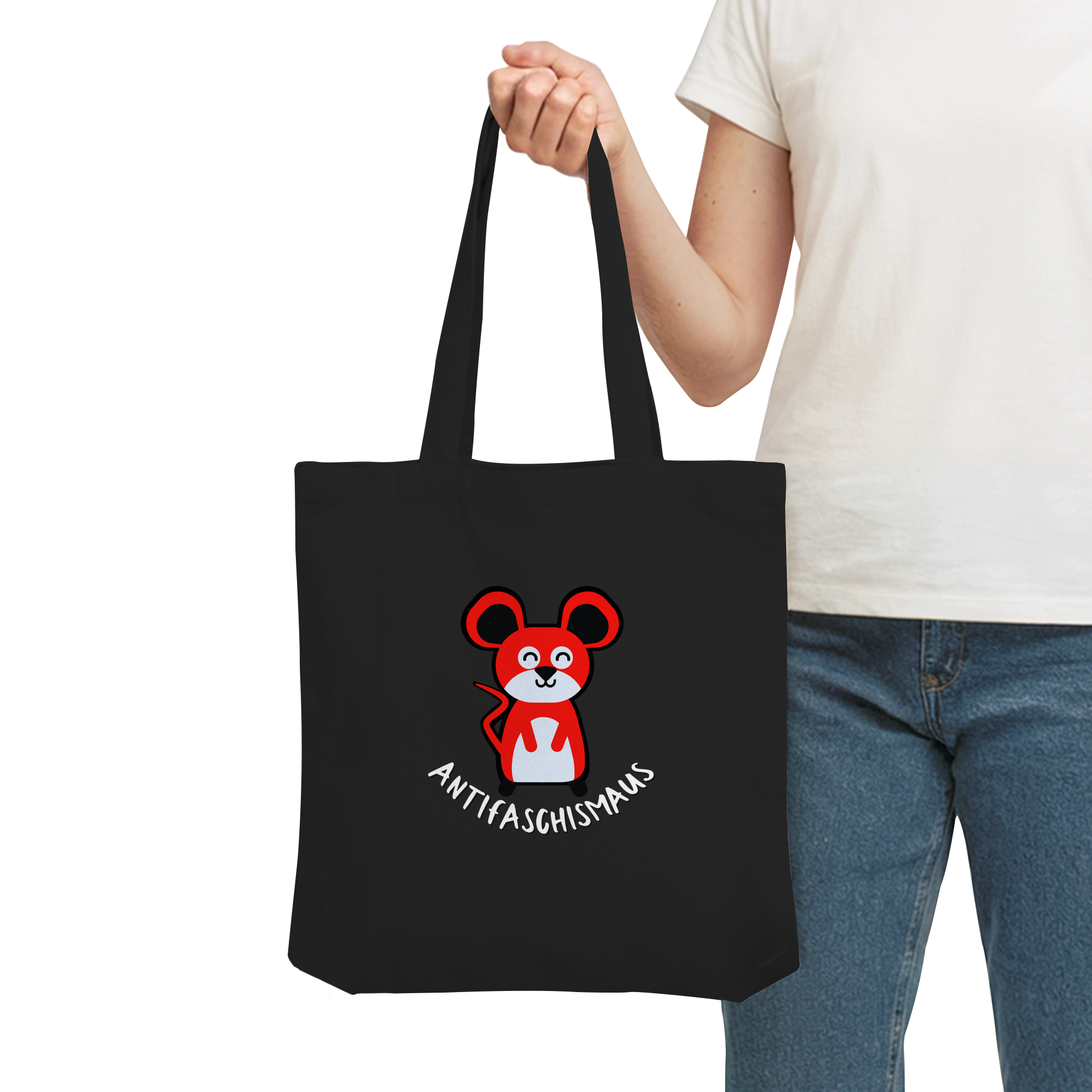 Antifaschismaus - Organic Tote-Bag