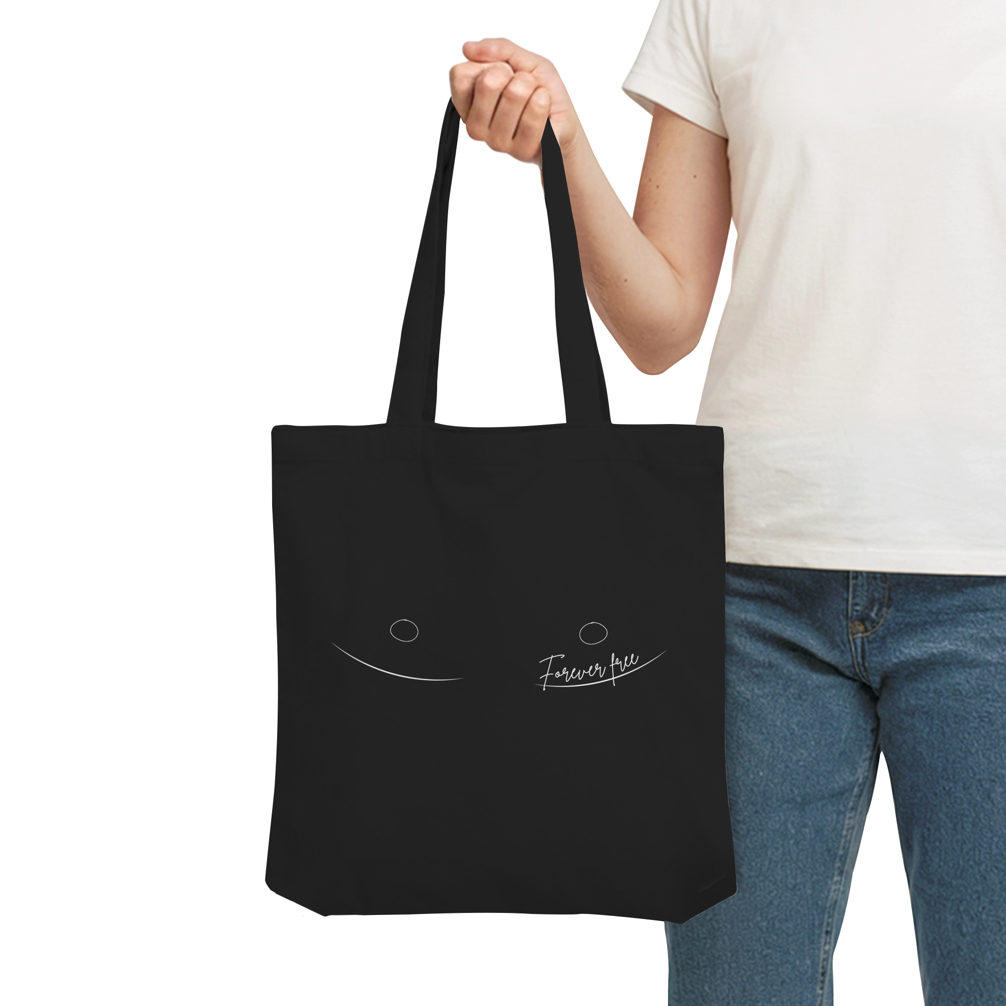 Forever Free nach Mastektomie - Organic Tote-Bag