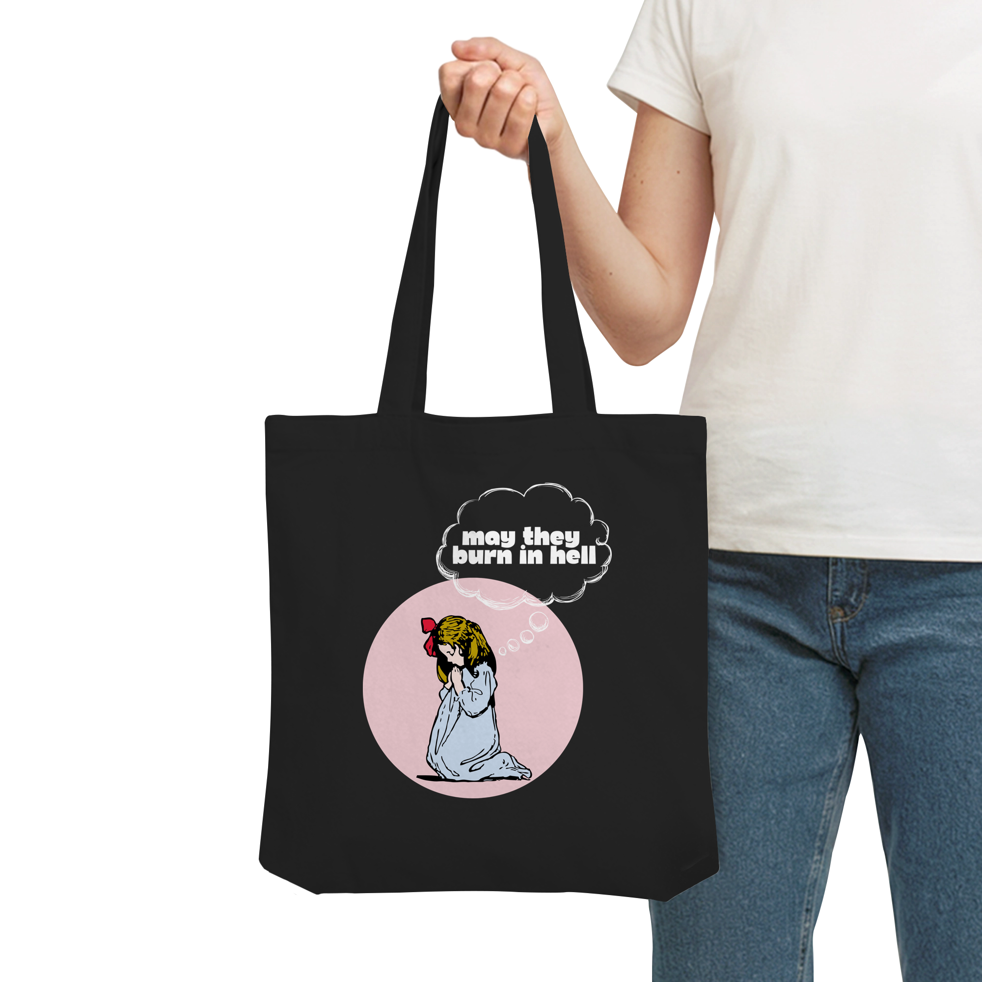 May They Burn in Hell - Organic Tote-Bag