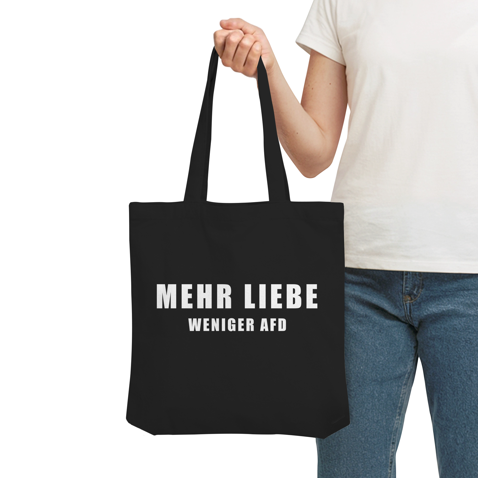 Mehr Lieber Weniger AfD "Statement Edition" - Organic Tote-Bag