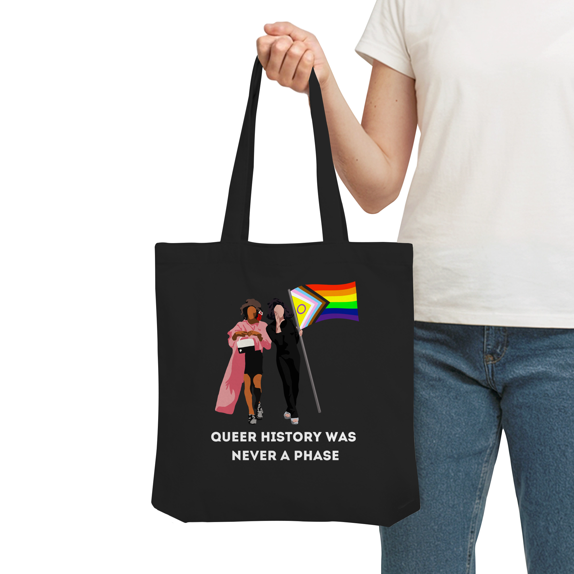 Queer History Was Never A Phase - Organic Tote-Bag