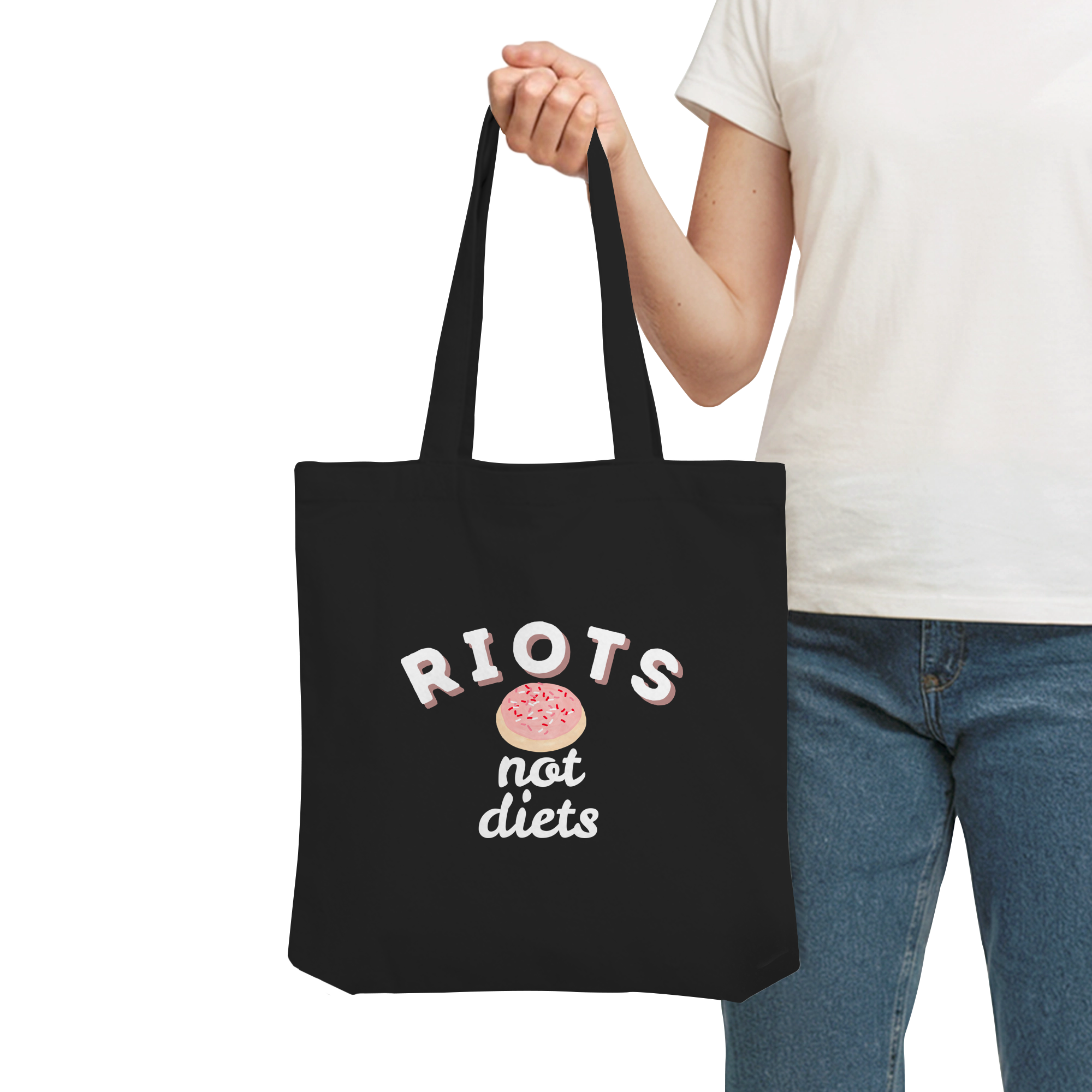Riots not Diets - Organic Tote-Bag