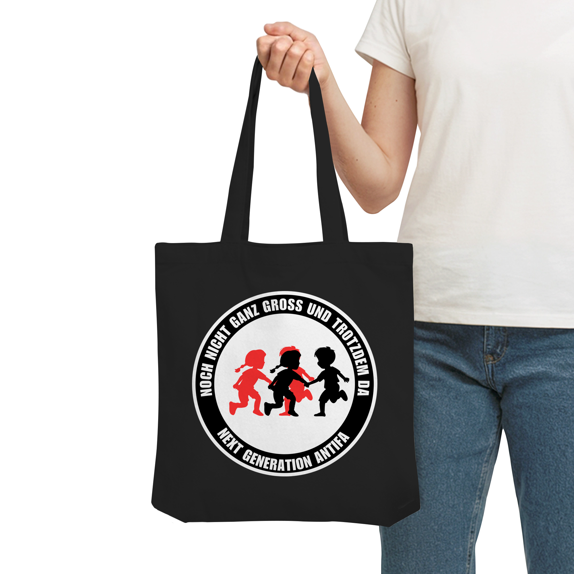 Noch nicht ganz gross und trotzdem da: Next Generation Antifa - Organic Tote-Bag