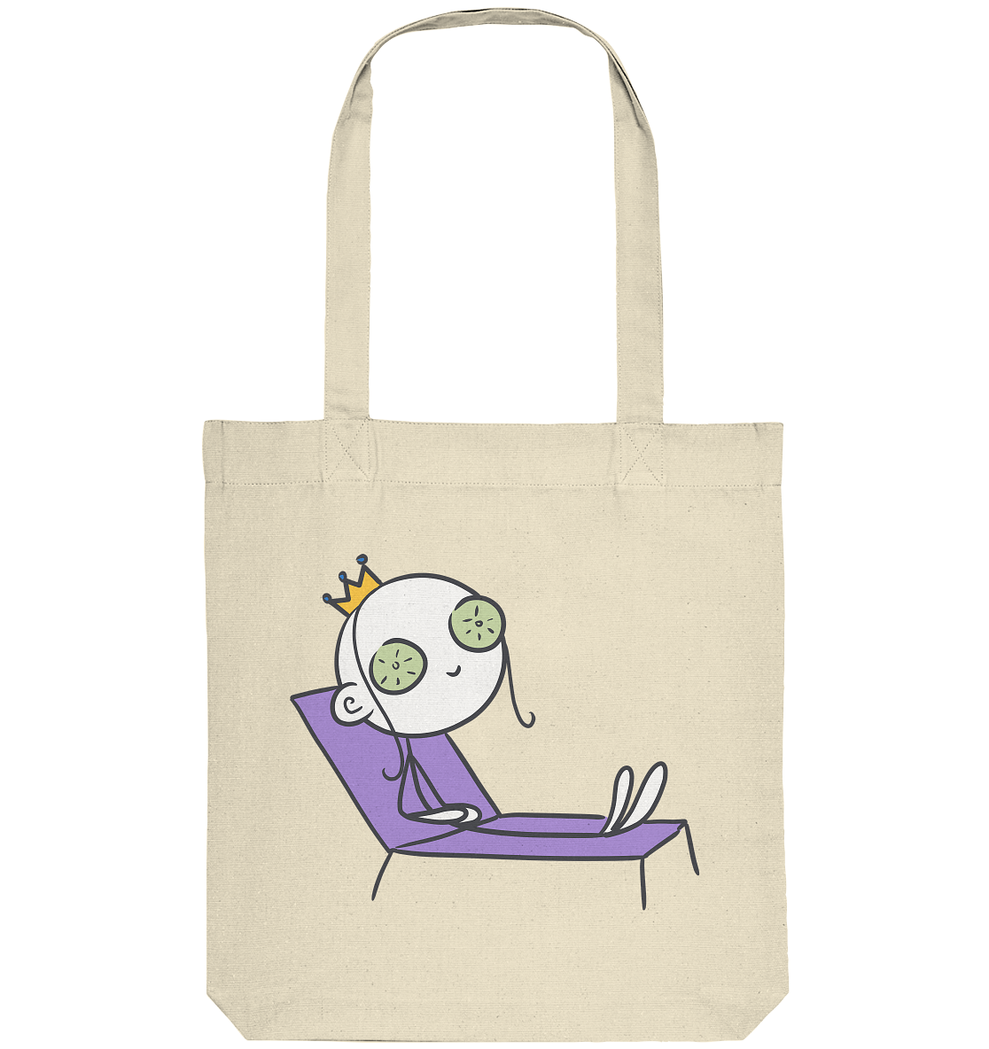 Seelenmännchen "Chill Out Edition" - Organic Tote-Bag
