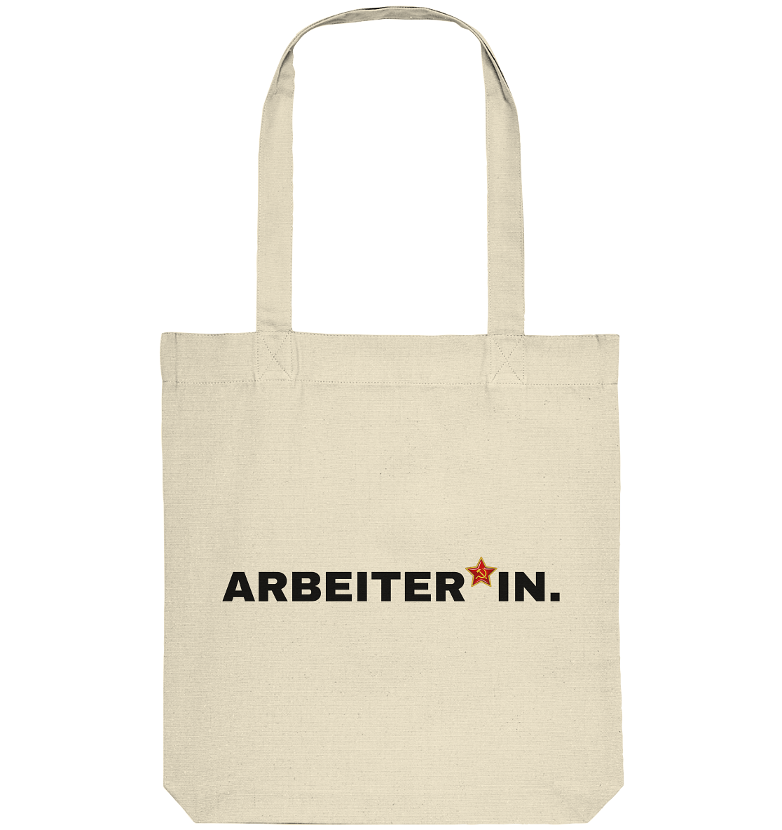 ARBEITER*IN. "Plain Work Edition" - Organic Tote-Bag