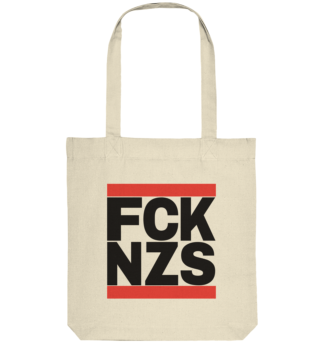FCK NZS (schwarze Schrift) - Stanley/Stella Stoffbeutel
