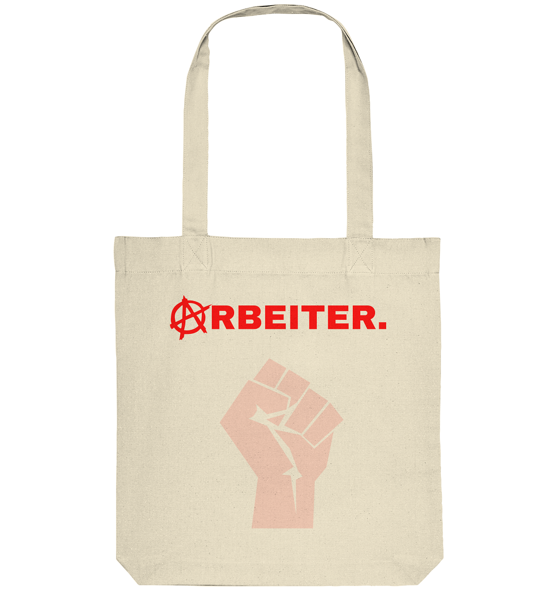 ARBEITER. "Solidarisch und Frei Edition" - Organic Tote-Bag