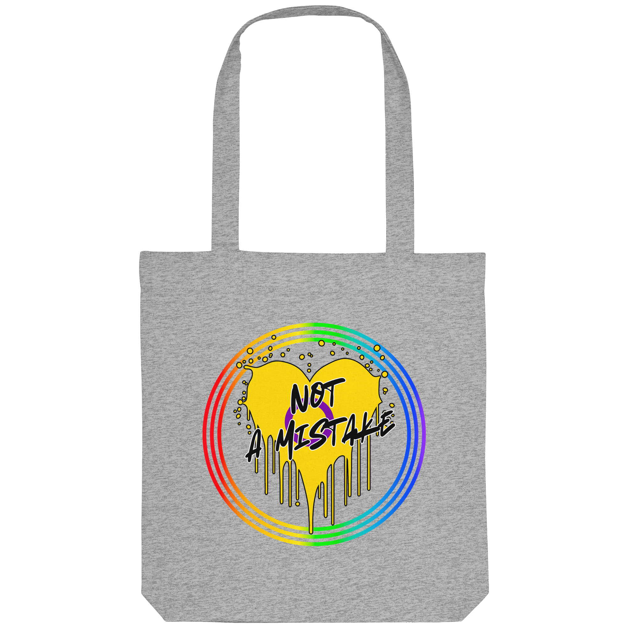 Inter Not a Mistake "Regenbogenkreis Edition" - Organic Tote-Bag