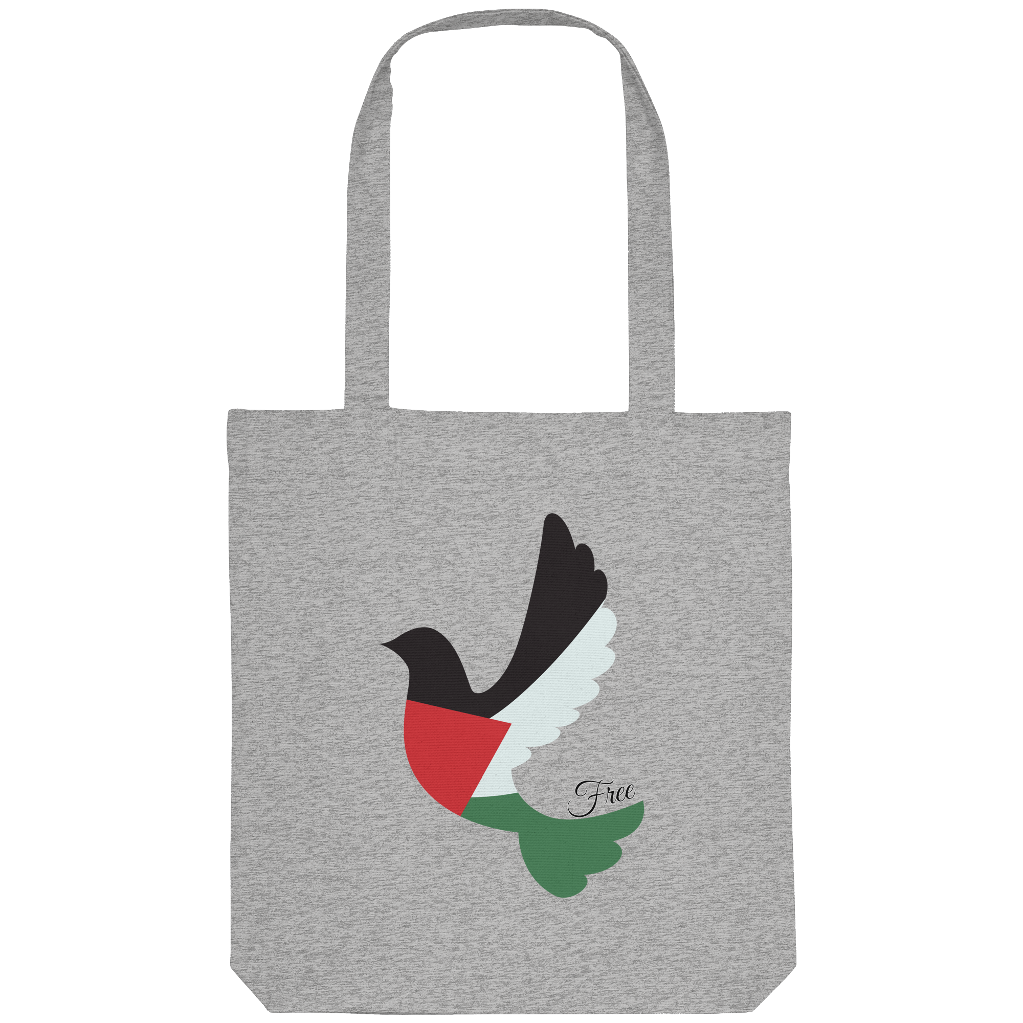 Free Palestine "Unbroken Wings Edition" - Organic Tote-Bag
