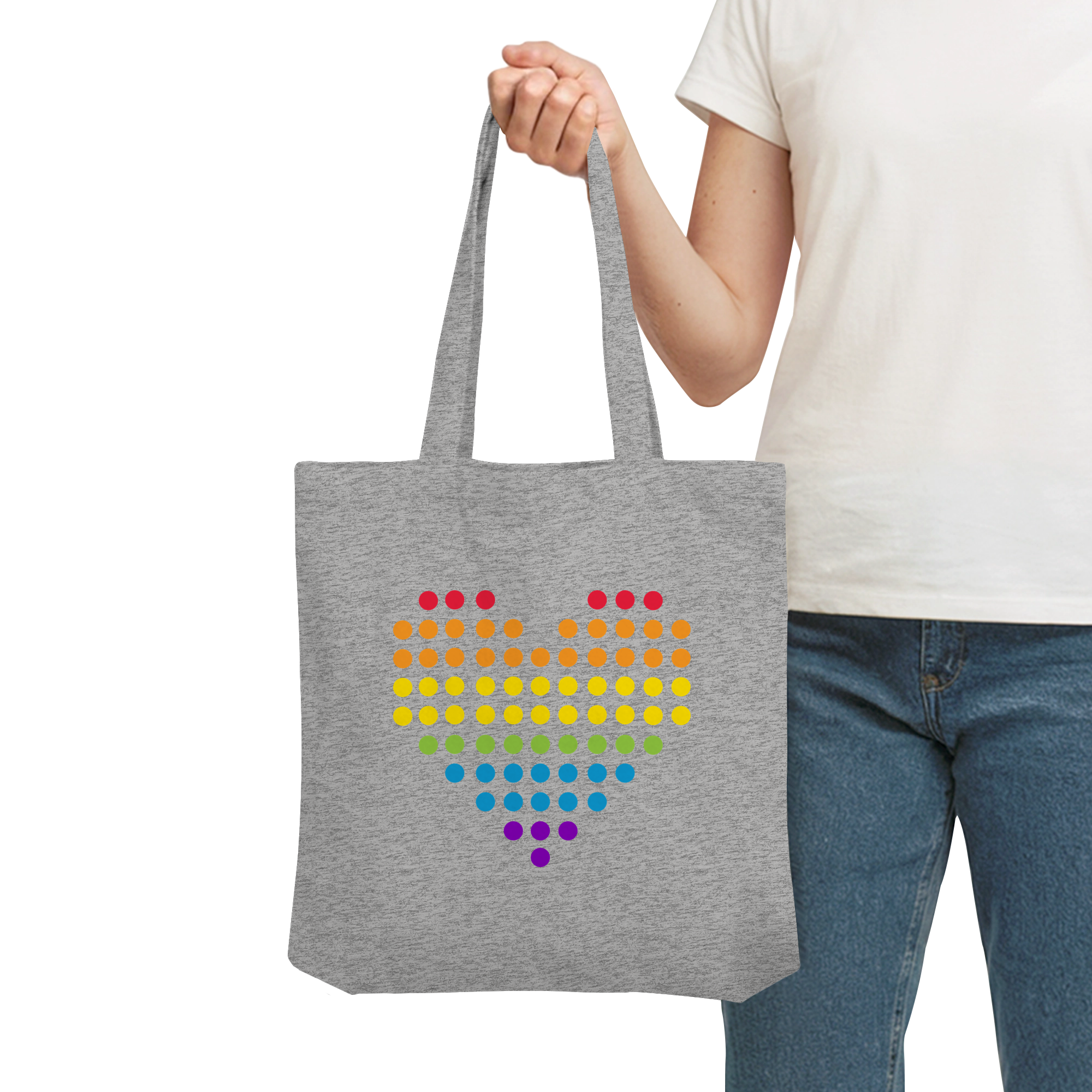 Punktherz - Organic Tote-Bag