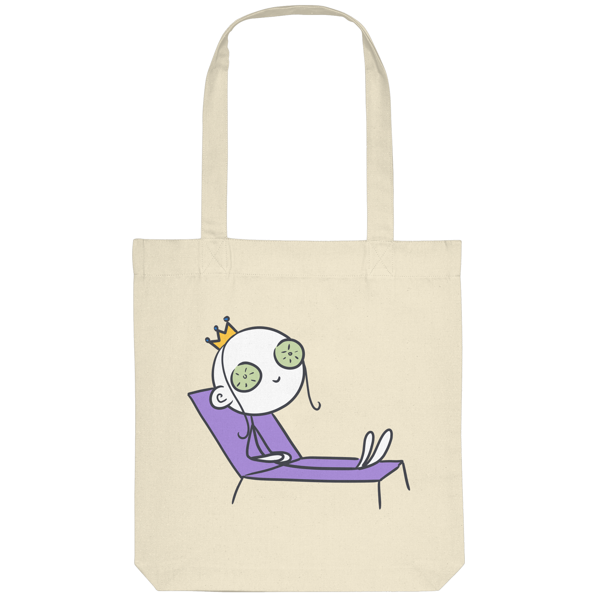 Seelenmännchen "Chill Out Edition" - Organic Tote-Bag