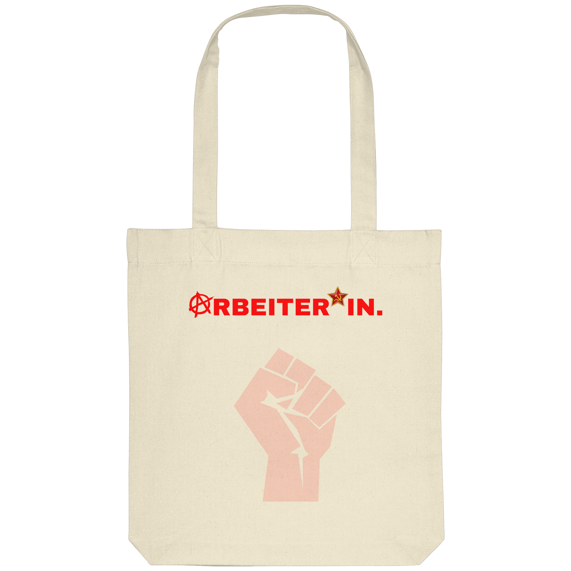 ARBEITER*IN. "Solidarisch und Frei Edition" - Organic Tote-Bag